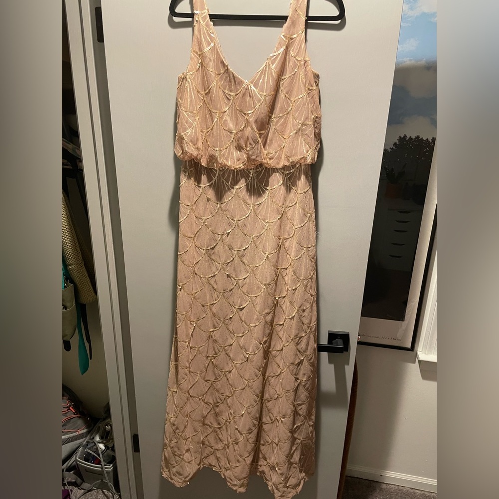 Sorella Vita Champagne bridesmaid dress size 14